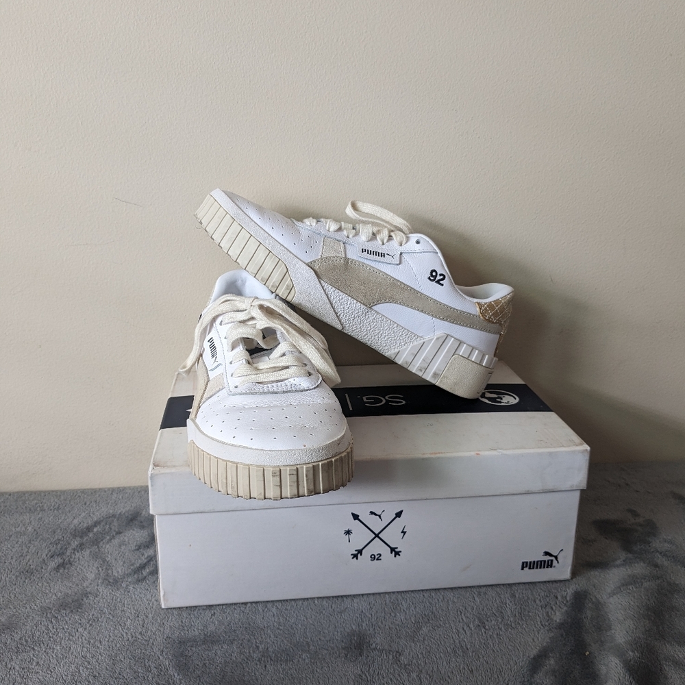 Puma Cali Leather Suede Selena Gomez.. Womens Size 7